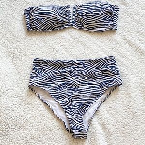 H&M Animal Print Bikini